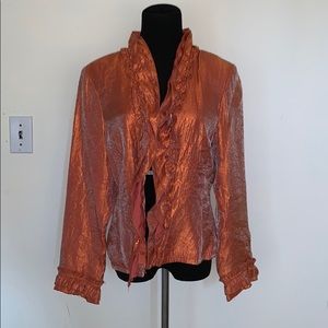 Orange Blazer Jacket